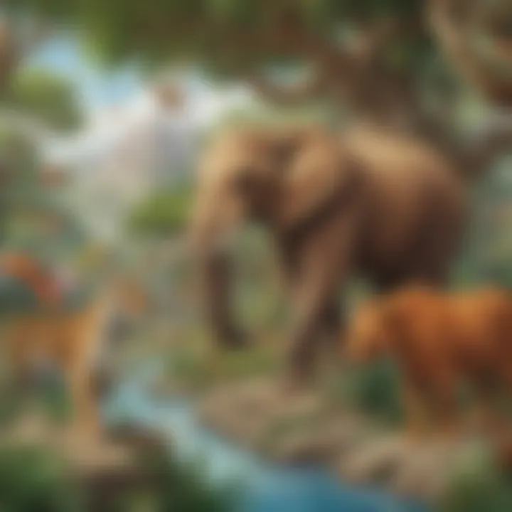 Creative Art Project - Animal Kingdom Adventure