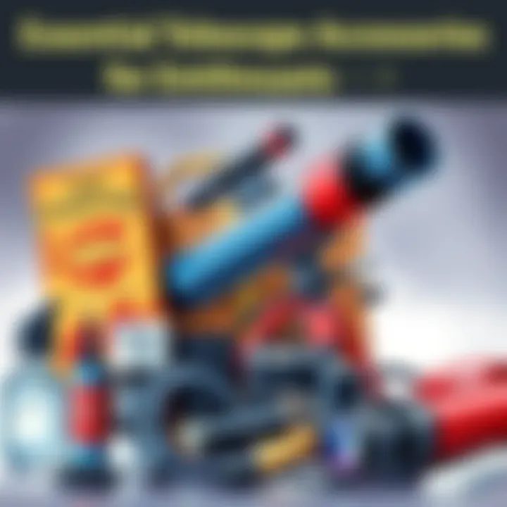 Essential Telescope Accessories for Enthusiasts Various telescope accessories neatly arranged