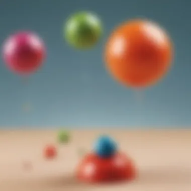 Elasticity in Action Bouncing Ball Formation
