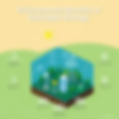 Graph showing the environmental benefits of hydrogen energy