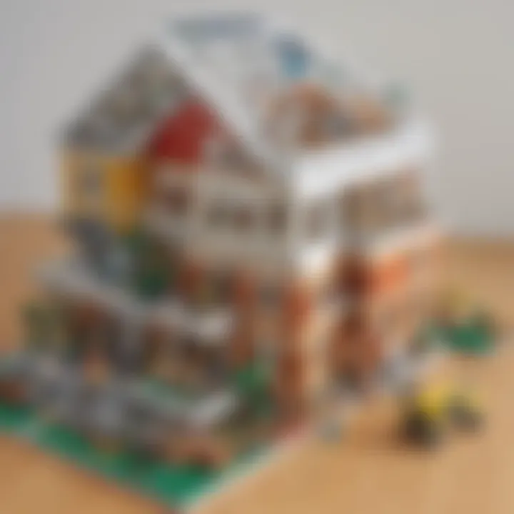 Science Enthusiasts Building Lego House