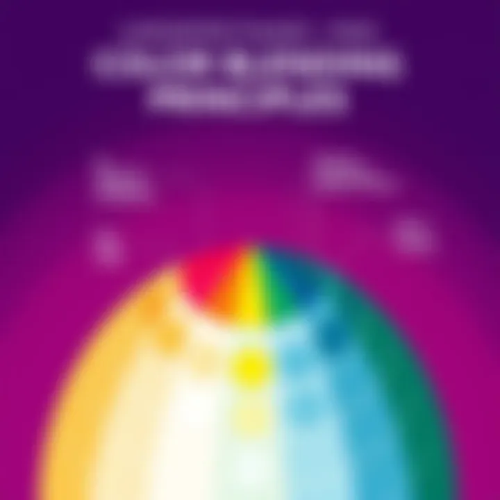 Understanding Color Blending Principles An illustration depicting the principles of color blending.