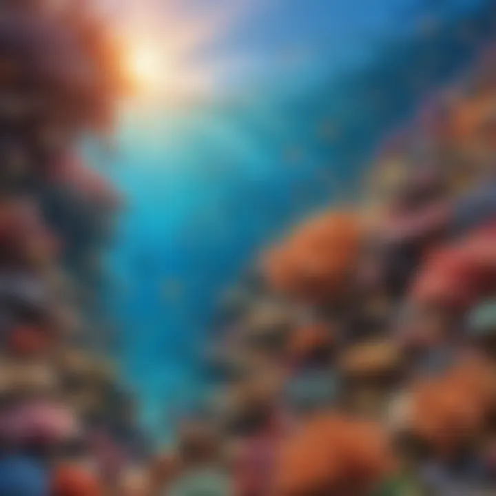 Colorful Coral Reef Ecosystem