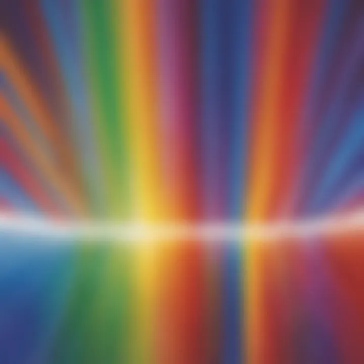 Colorful Spectrum Reflection Activity