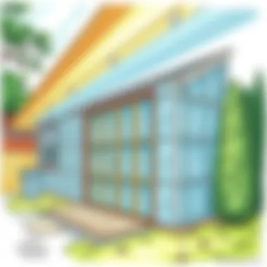 Residential Insulation Application Insulation application in a residential setting.