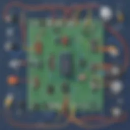 Illustration of basic circuit components