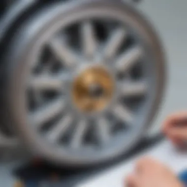 Precision in assembling miniature car wheels