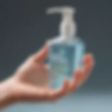 Using hand sanitizer effectively