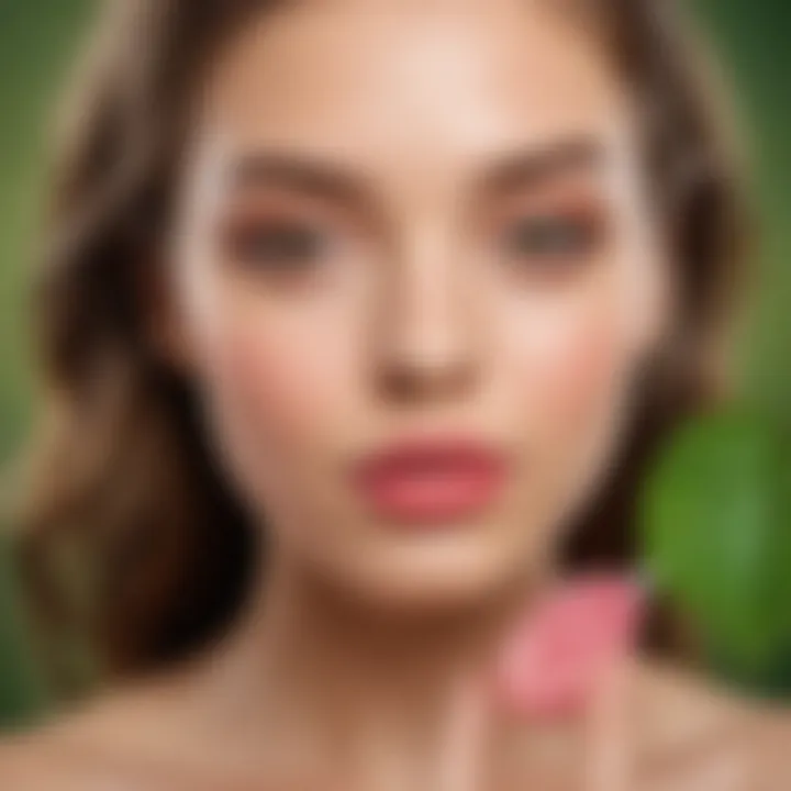 Organic and natural ingredients for lip gloss making