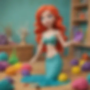 Creative Storytelling with Play-Doh Mermaid