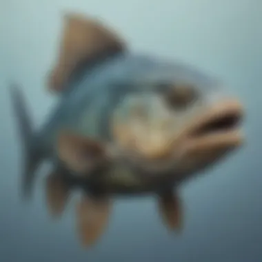 Relic of Evolution: Prehistoric Deep-Sea Fish An ancient deep-sea creature resembling a prehistoric fish.