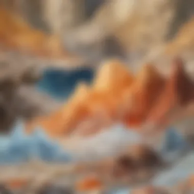 Crystalline Beauty of Rock Evolution Crystalline Formation in the Rock Cycle