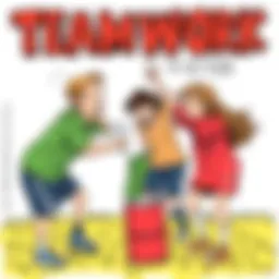 Exciting group activity showcasing teamwork