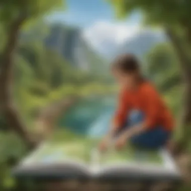 A digital interactive flipbook introducing young minds to the wonders of nature