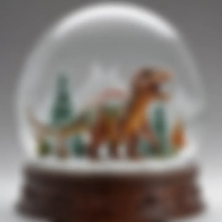 Dinosaur Snowglobe - Intricate Craftsmanship