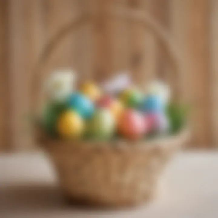 DIY Easter Basket Craft Idea