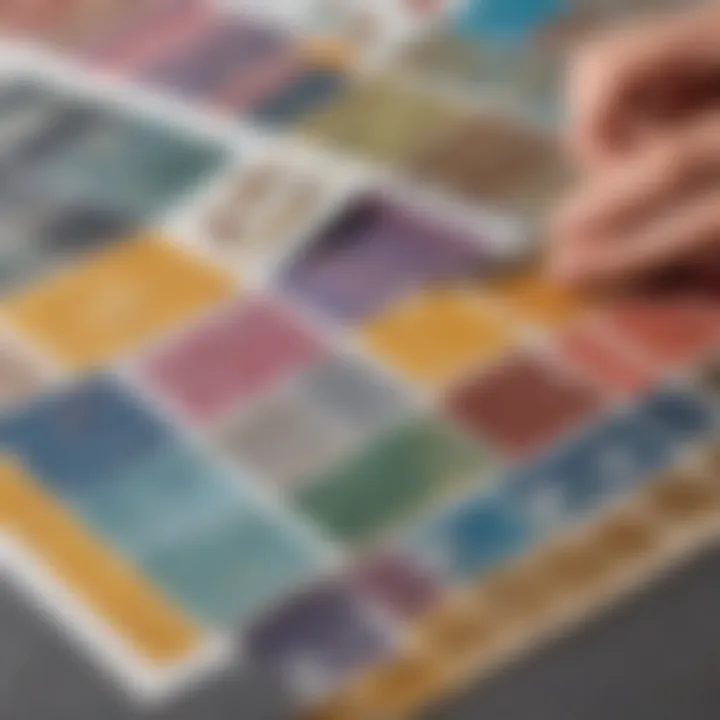 Materials for DIY Scratch Cards