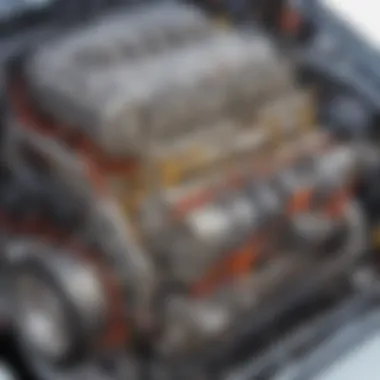 Precision engineering of a car engine