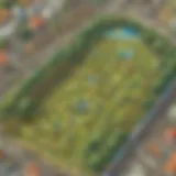 Earth Day Celebration: Aerial View of Eco-Friendly Parade