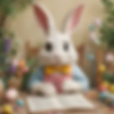 Whimsical Easter Bunny Craft Activity Easter Bunny Craft for Kids