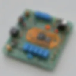 Illustration of basic electronic components