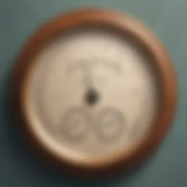 Elegant Hygrometer Enhancing Home Comfort