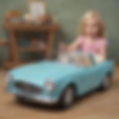 Elsa Car Toy Educational Play