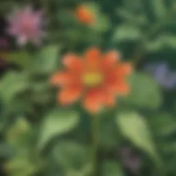 Enchanting Botanical Illustration for Kindergarten Science Lessons