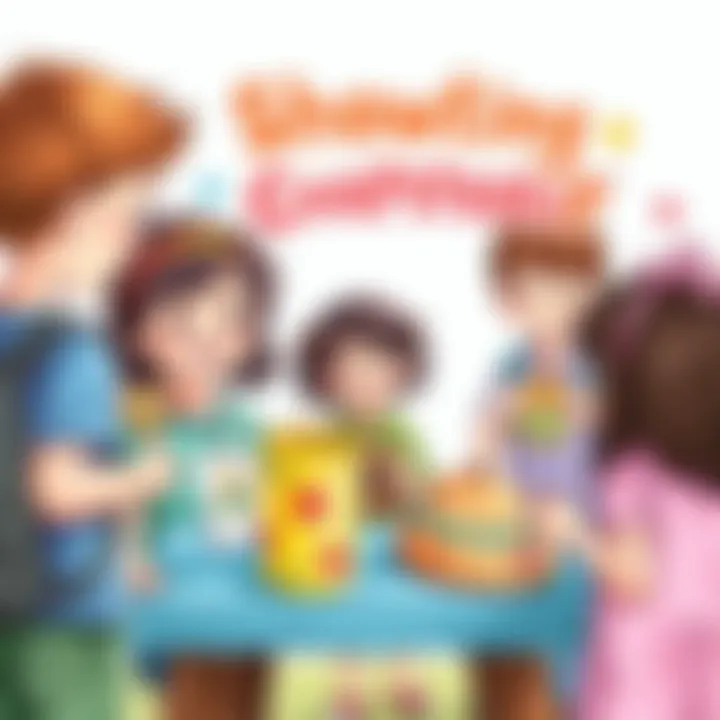 Showcasing Creative Craftsmanship Kids showcasing their handmade crafts