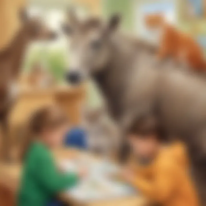 Assessment tools tailored for kindergarten students about animals