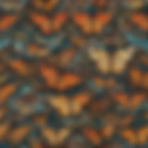 Intricate Patterns of Butterfly Wings