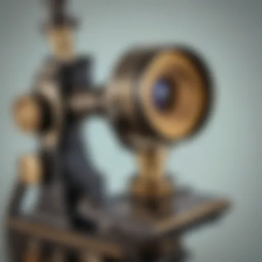 Early Microscope Lens