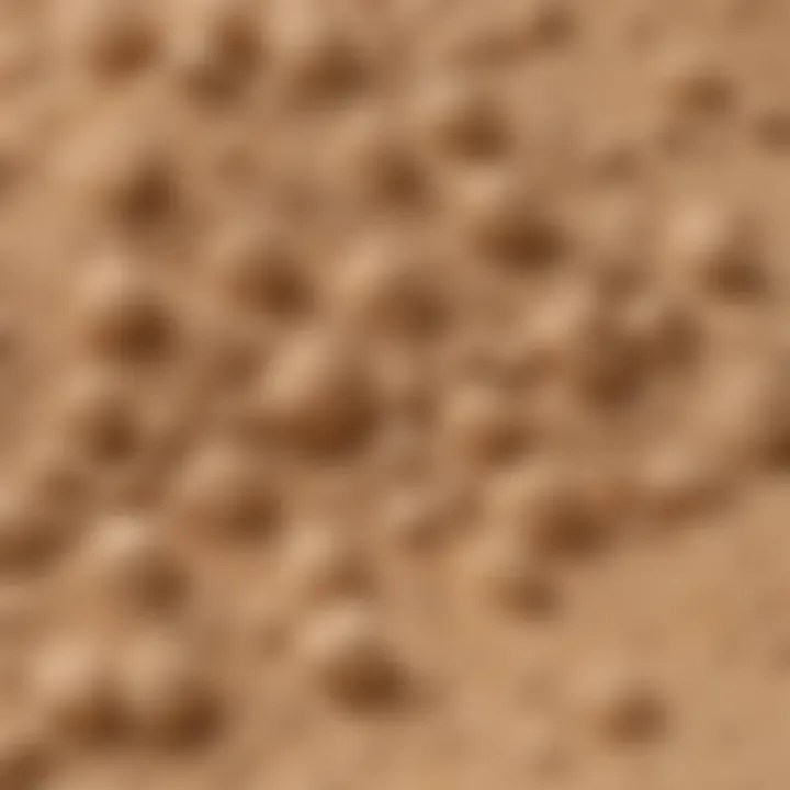 Close-up of Kinetic Sand showcasing its unique texture