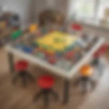 Creative Learning Environment with LEGO Table