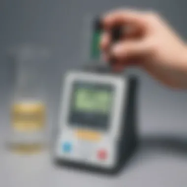 Advanced pH meter for accurate acidity readings