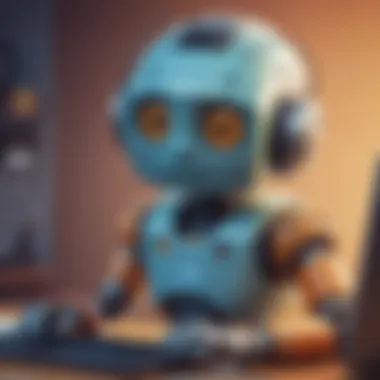 Robot Character in Coding App