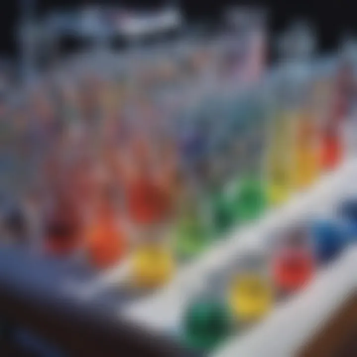 Stimulating Chromatic Experiment Illustration