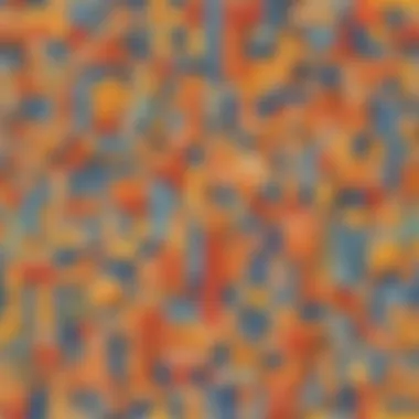 Creative Patterns with Emido Building Blocks Colorful Emido building blocks arranged in creative patterns