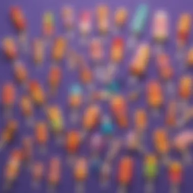 Showcasing Completed Craft Projects Finished popsicle stick craft projects showcasing creativity