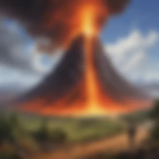 Volcanic Eruption Experiment