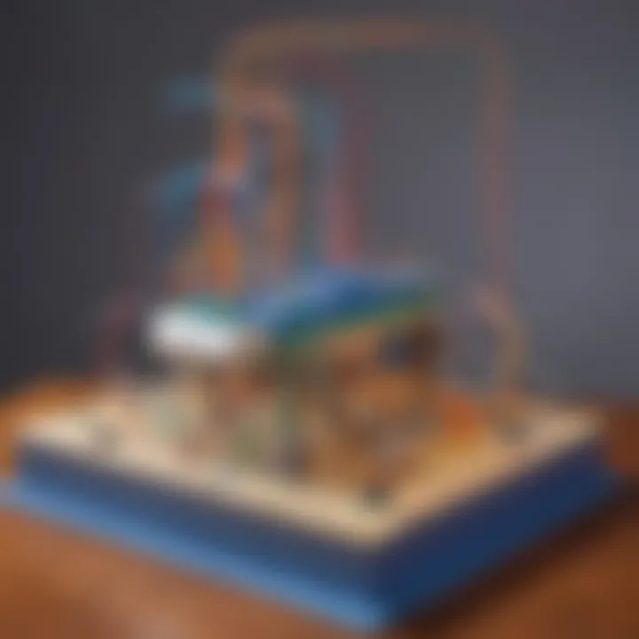 Interactive circuit building project demonstrating electricity flow
