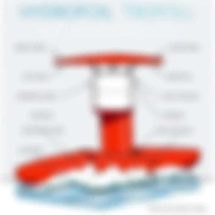 Diagram illustrating the mechanics of hydrofoil operation