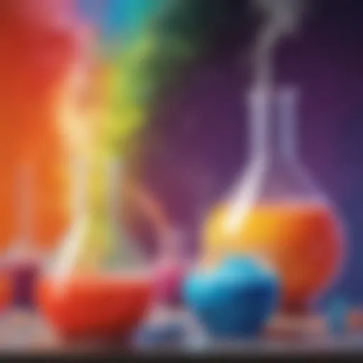 Colorful Chemical Reaction