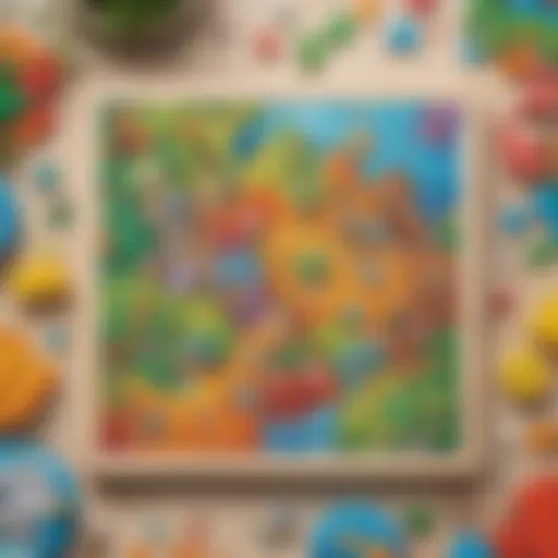 Colorful Puzzle Game for Kids