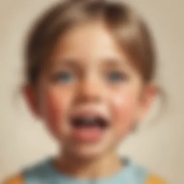 Emotional Depth in Children's Art A collection of pre-K drawings illustrating emotional expressions and themes