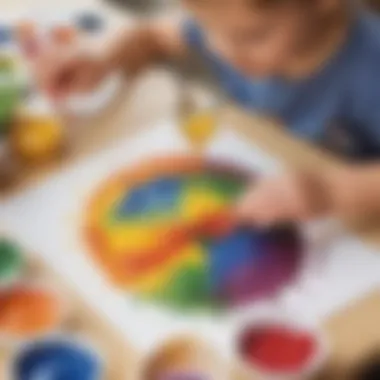 Edible Paint Sensory Artistry Taste-Safe Sensory Painting Craft