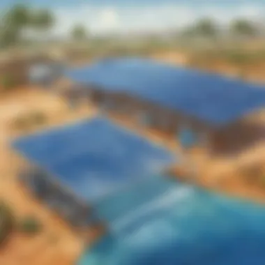 A sustainable water management system using solar desalination