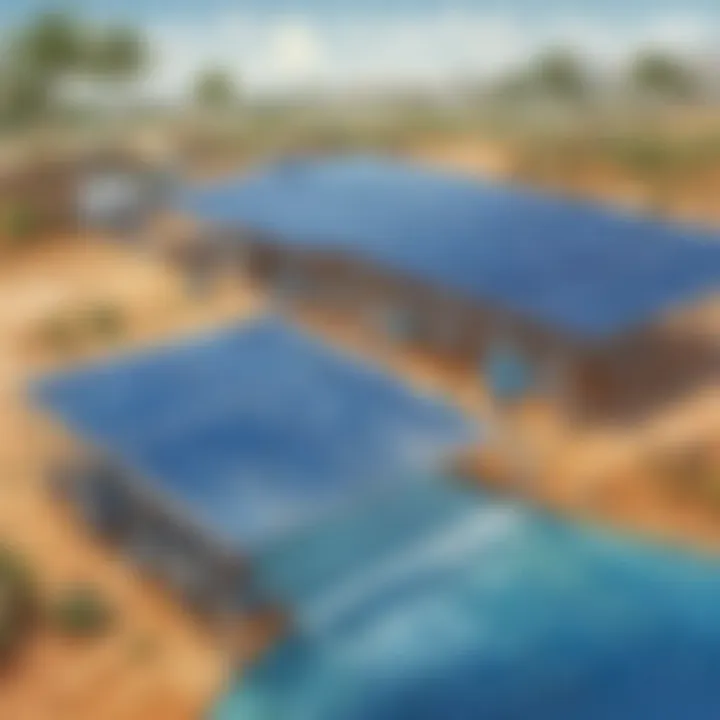 A sustainable water management system using solar desalination