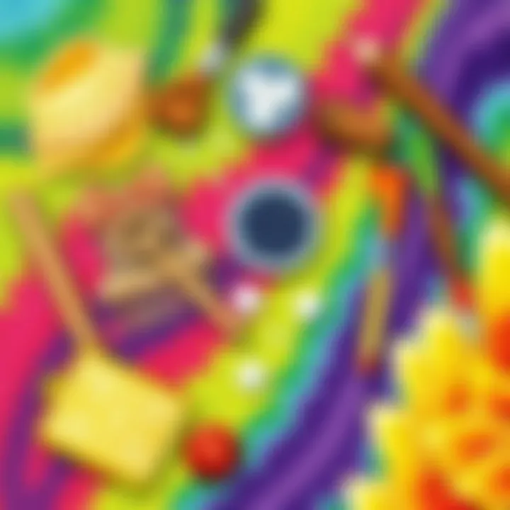 Eco-friendly dye materials and tools for sustainable tie dyeing