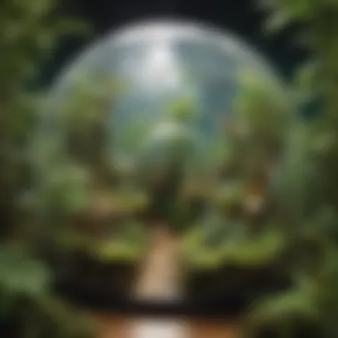 Bio-Dome Ecosystems: Mini Worlds of Wonder Creative Science Fair Idea - Bio-Dome Ecosystems